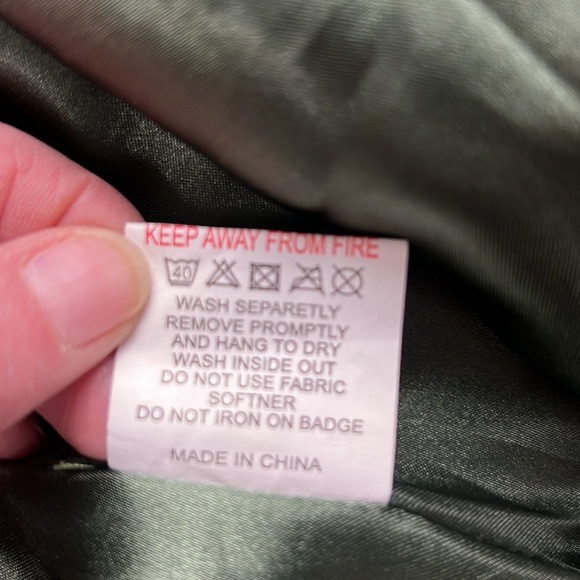 One Minute Fashion Green Retro Coat with Faux Fur Collar - Picture 8 of 11